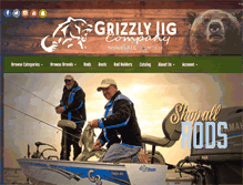 Tablet Screenshot of grizzlyjig.com